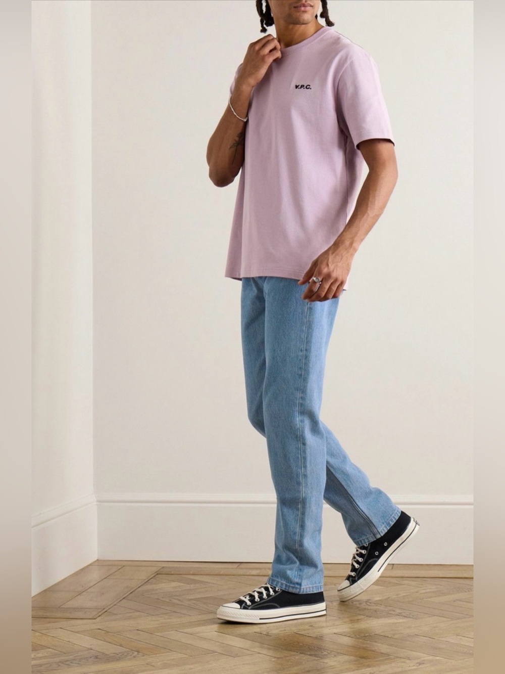 A.P.C. Men’s Slim Light Blue Jeans
